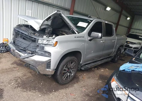 2020 Chevrolet Silverado 1500 4Wd Short Bed Lt из США, поврежденный, VIN 1GCUYDED3LZ380741